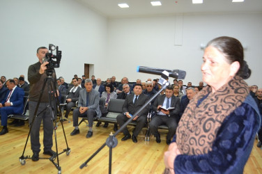Mingəçevir şəhər İcra Hakimiyyətinin başçısı İlham İsmayılovun vətəndaşlarla növbəti səyyar görüşü aprel ayının 17-də keçirilib.