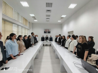 18 Oktyabr – Azərbaycanın Müstəqilliyinin Bərpası Günü münasibətilə tədbir keçirildi.