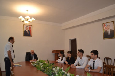 Mingəçevir İcra Hakimiyyətində növbəti  könüllülərə sertifikatlar verildi