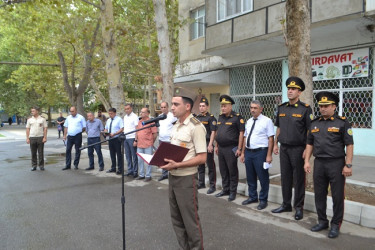 Mingəçevirdə İşləməyən əhali üçün maarifləndirmə tədbiri keçirib