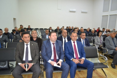 Mingəçevir şəhər İcra Hakimiyyətinin başçısı İlham İsmayılovun vətəndaşlarla növbəti səyyar görüşü aprel ayının 17-də keçirilib.