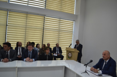 Mingəçevirdə “Şəhərsalma və Memarlıq ili” münasibəti ilə tədbir keçirilib