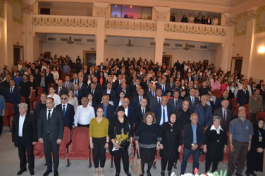 Mingəçevirdə Ümummilli lider Heydər Əliyevin anadan olmasının 102-ci ildönümü təntənə ilə qeyd olundu