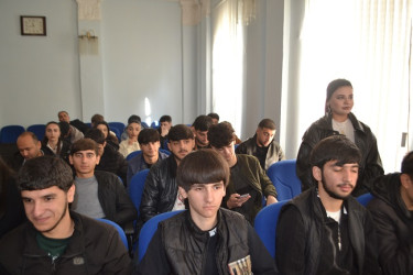 “ Sağlam Gələcək Naminə Narkomaniyaya Yox Deyək!” adlı tədbir keçirildi