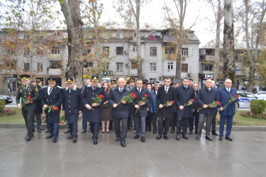 Mingəçevirdə ulu öndər Heydər Əliyevin xatirəsi ehtiramla yad edilib.