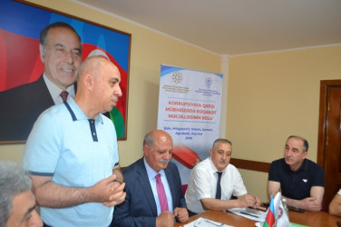 Korrupsiyaya Qarşı Mübarizə mövzusunda tədbir keçirilib
