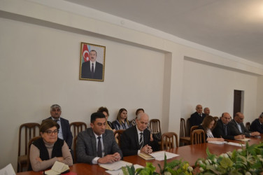 13 mart tarixində Mingəçevir Şəhər İcra Hakimiyyəti başçısı yanında Şuranın növbəti iclası keçirilib.