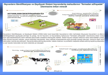 Mingəçevirdə heyvanların identifikasiyası ilə bağlı maarifləndirici görüşlər keçirilib.