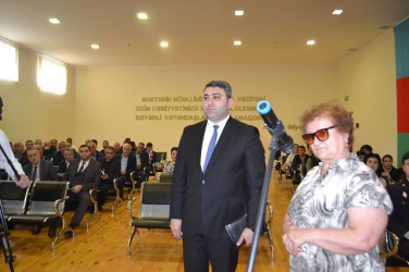 Mingəçevir şəhər İcra Hakimiyyətinin başçısı İlham İsmayılovun sakinlərlə növbəti səyyar görüşü may  ayının 8-də keçirilib