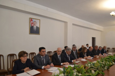 18 fevral tarixində Mingəçevir Şəhər İcra Hakimiyyəti başçısı yanında Şuranın növbəti iclası keçirilib.