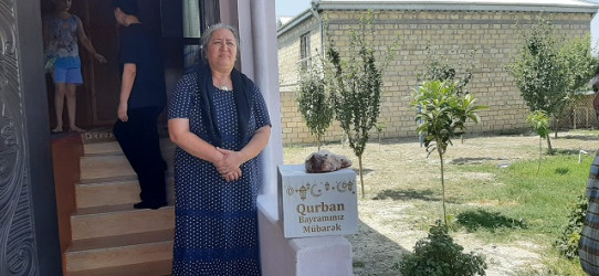 Mingəçevirdə Qurban bayramı münasibəti ilə qurban kəsimi oldu