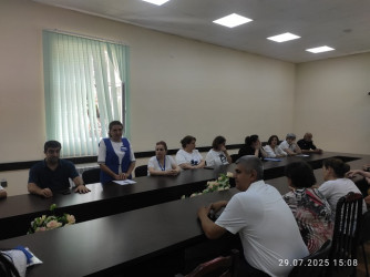 2025-ci ilin “Konstitusiya və Suverenlik ili” elan olunması ilə əlaqədar Azərbaycan Respublikası Nəqliyyat, Rabitə və Yüksək Texnologiyalar Nazirliyinin Aztelekom MMC-nin Aran Regional Filialının Mingəçevir şöbəsində tədbir keçirilmişdir.