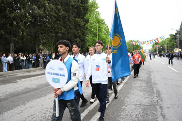 Ümummilli Lider Heydər Əliyevin 103-cü ildönümünə həsr olunan avarçəkmə və kanoe üzrə “Prezident Kuboku 2026” beynəlxalq reqatasının paradı təşkil edilib.
