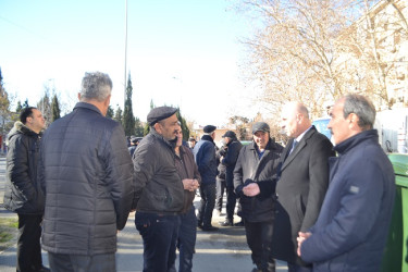 Mingəçevirdə kommunal təyinatlı müasir tipli texnikaya baxış keçirilib.