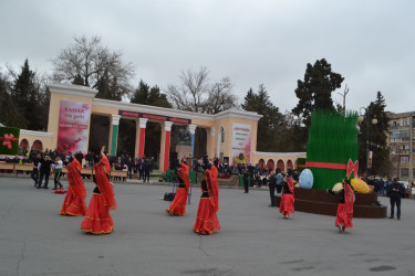 Mart ayının 19-da Mingəçevirdə Novruz Bayramı münasibətilə ümumşəhər tədbiri keçirilib.