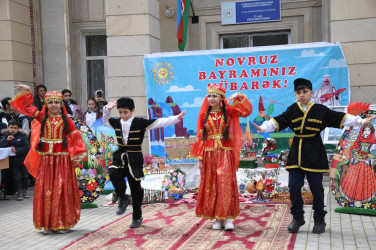Novruz bayramı ilə əlaqədar Mingəçevir şəhərinin ayrı-ayrı müəssisələrində bayram tədbirləri keçirilir.