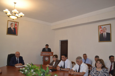 23 İyun Dövlət qulluqçularının peşə bayramı günü qeyd edildi.
