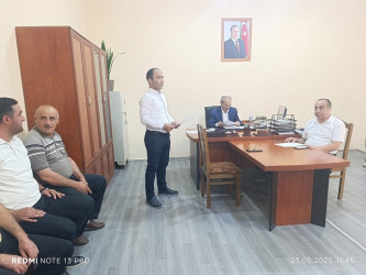 23 May 2025-ci il tarixində Mənzil Kommunal Təsərrüfatı Kombinatında «Ümumilli Lider Heydər Əliyev müstəqil Azərbaycan Konstitusiyasının müəllifidir» mövzusunda dəyirmi masa keçirilmişdir.