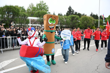 Ümummilli Lider Heydər Əliyevin 103-cü ildönümünə həsr olunan avarçəkmə və kanoe üzrə “Prezident Kuboku 2026” beynəlxalq reqatasının paradı təşkil edilib.