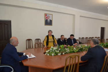 Mingəçevir şəhər İcra Hakimiyyətində İctimai təşkilatların sədrləri ilə görüş oldu.