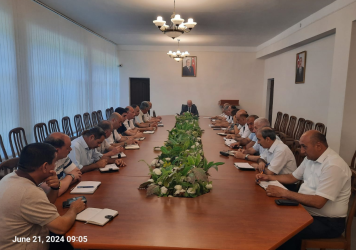 20.06.2024-cü  il tarixə  baş vermiş təbii fəlakətin nəticələrinin aradan qaldırılması məqsədilə  şəhər İcra Hakimiyyətinin başçısı yanında Fövqaladə Hallar Komissiyasının   iclası keçirildi