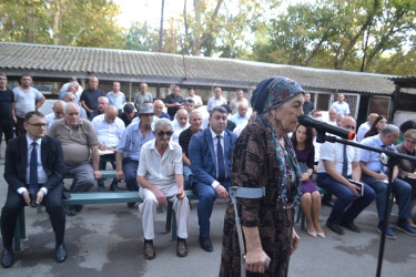 Mingəçevir şəhər İcra Hakimiyyətinin başçısı İlham İsmayılovun vətəndaşlarla növbəti səyyar görüşü sentyabrın 3-də keçirilib.
