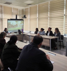 Ə. Quliyev adına Mingəçevir Peşə Məktəbində dəyirmi masa təşkil olunub.