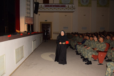 27 sentyabr-Anım Günü  ilə əlaqədar olaraq  "Vətən şəhidləri" adlı tamaşa-kompozisiyası nümayiş olunub.