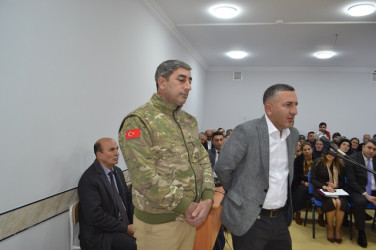 Mingəçevir şəhər İcra Hakimiyyətinin başçısı İlham İsmayılovun vətəndaşlarla növbəti səyyar görüşü mart ayının 10-da keçirilib.