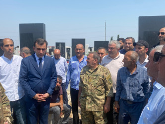 Azərbaycanın Milli Qəhrəmanı Natiq Qasımovun anası dəfn edildi