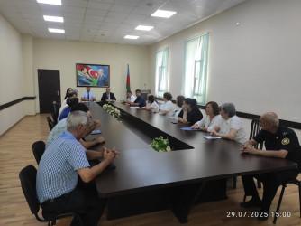 2025-ci ilin “Konstitusiya və Suverenlik ili” elan olunması ilə əlaqədar Azərbaycan Respublikası Nəqliyyat, Rabitə və Yüksək Texnologiyalar Nazirliyinin Aztelekom MMC-nin Aran Regional Filialının Mingəçevir şöbəsində tədbir keçirilmişdir.