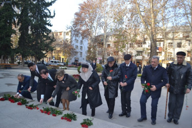 Dekabrın 12-də Mingəçevirdə Ümummilli lider Heydər Əliyevin Anım Günü münasibəti ilə mərasim keçirilib