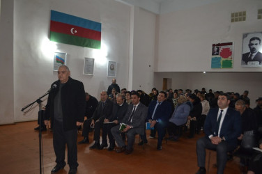 Mingəçevir şəhər İcra Hakimiyyətinin başçısı İlham İsmayılovun sakinlərlə növbəti səyyar görüşü yanvar ayının 15-də keçirildi.