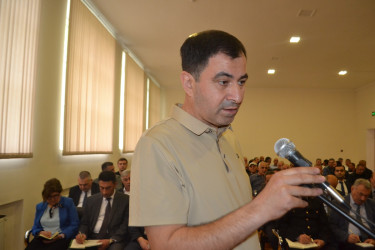 Mingəçevir şəhər İcra Hakimiyyətinin başçısı İlham İsmayılovun vətəndaşlarla növbəti səyyar görüşü may ayının 21-də  keçirildi.