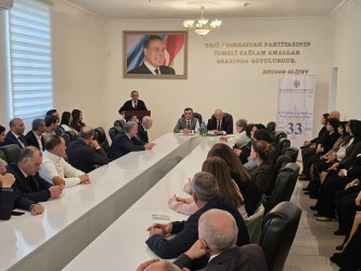 13 fevral 2026-cı il tarixdə YAP Mingəçevir şəhər təşkilatında  partiya fəalları ilə  şəhər təşkilatının təsis edilməsinin 33 illiyinə həsr edilmiş yığıncaq keçirildi.