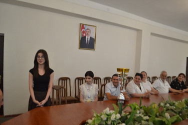 Təhsil və idman sahəsində uğur qazanan gənclərlə görüş