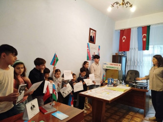 Mingəçevirdə  "Konstitusiya və Suverenlik İli " ilə əlaqədar maarifləndirici tədbirlər keçirilib