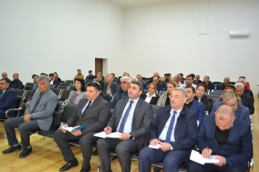 Mingəçevir şəhər İcra Hakimiyyətinin başçısı İlham İsmayılovun vətəndaşlarla növbəti səyyar görüşü aprel ayının 17-də keçirilib.