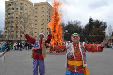 Mart ayının 19-da Mingəçevirdə Novruz Bayramı münasibətilə ümumşəhər tədbiri keçirilib.