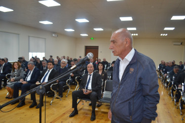 Mingəçevir şəhər İcra Hakimiyyətinin başçısı İlham İsmayılovun vətəndaşlarla növbəti səyyar görüşü may ayının 7- də keçirildi