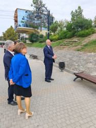 III MDB oyunları çərçivəsində şəhər ərazisində aparılan abadlıq-quruculuq işləri ilə yaxından tanışlıq oldu