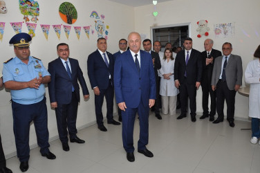 1 iyun Uşaqların Beynəlxalq Müdafiəsi Günü münasibəti ilə Uşaq nevroloji sanatoriyasında böyüyən sağlamlıq imkanları məhdud uşaqlar üçün bayram tədbiri keçirilib.