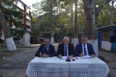 Avqustun 21-də Mingəçevir şəhər İcra Hakimiyyətinin başçısı İlham İsmayılovun sakinlərlə növbəti səyyar  görüşü  oldu