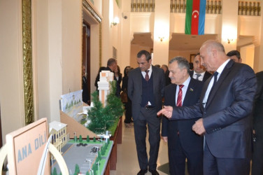 Mingəçevir Dövlət Dram Teatrında Mingəçevir şəhərinin 77 illiyi münasibətilə tədbir keçirildi