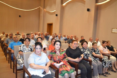 Mingəçevir şəhərində “Konstitusiya və Suverenlik İli” çərçivəsində tədbirlər 02 sentyabr 2025-ci il tarixdə də  davam etdirilib.