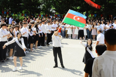 Mingəçevirdə Son zəng mərasimi keçirildi.