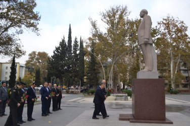 Mingəçevir Dövlət Dram Teatrında Mingəçevir şəhərinin 77 illiyi münasibətilə tədbir keçirildi