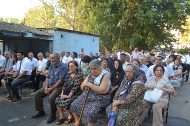 Avqustun 21-də Mingəçevir şəhər İcra Hakimiyyətinin başçısı İlham İsmayılovun sakinlərlə növbəti səyyar  görüşü  oldu