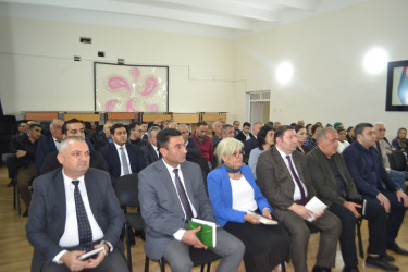 Mingəçevir şəhər İcra Hakimiyyətinin başçısı İlham İsmayılovun vətəndaşlarla növbəti səyyar qəbulu oktyabrın 22-də keçirilib.
