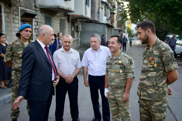İyulun 3-də Mingəçevirdə uşaqlar üçün yaradılmış yeni idman meydançasının açılışı oldu.